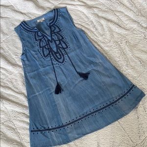 Denim dress
